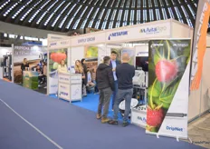 The Netafim Serbia stand was busy during the show.